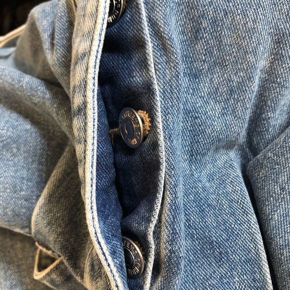 Citizens of Humanity Denim Midi Sample Dress Gema with Belt size 4 Rare NWOT - Picture 8 of 8